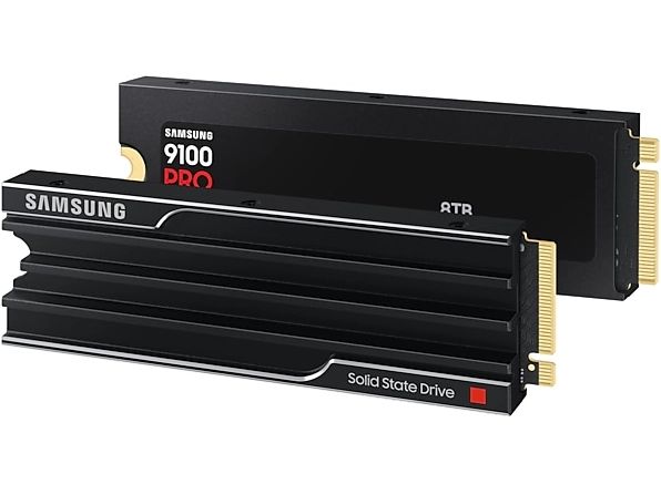 Samsung SSD 9100 PRO with Heatsink NVMe M.2 M.2 2280 NVMe 8000 GB