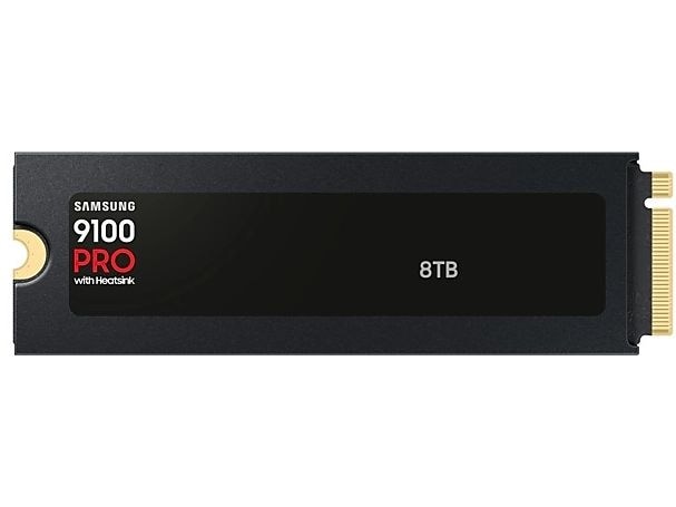 Samsung SSD 9100 PRO with Heatsink NVMe M.2 M.2 2280 NVMe 8000 GB