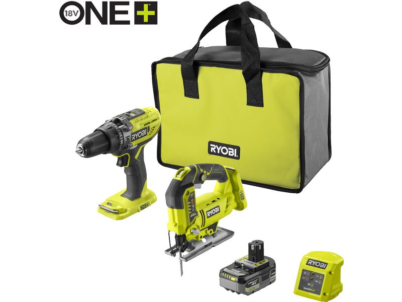 RYOBI Akku-Kombo-Kit 2er R18CK3PJ-1 x 40S