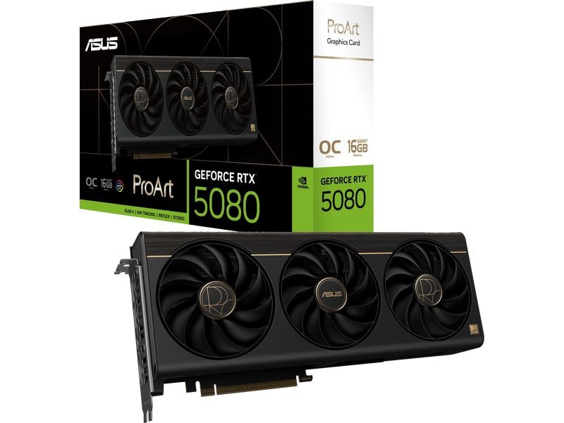 ASUS Grafikkarte ProArt GeForce RTX 5080 16GB OC Edition