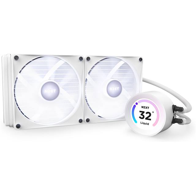 NZXT Refroidissement à eau Kraken Elite 280 RGB Blanc