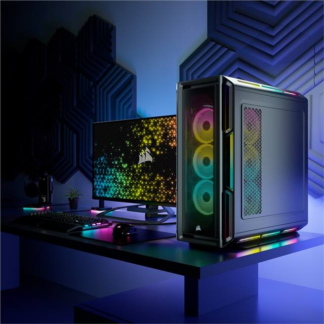 Corsair iCUE 5000T RGB - schwarz