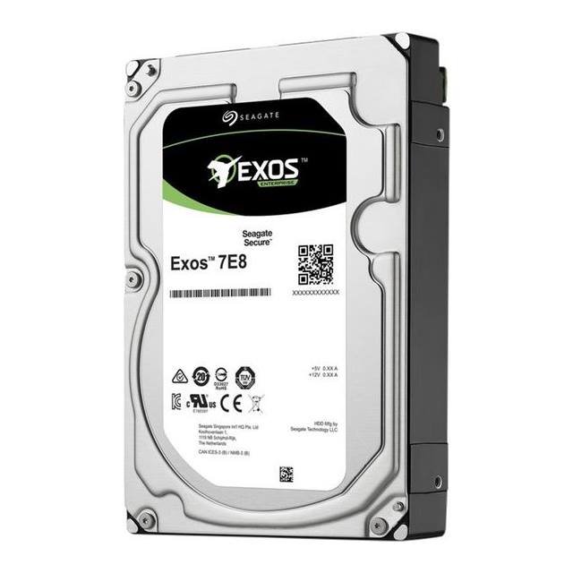 Seagate Exos 7E8 - 4TB - 3.5", SATA, 7.2k, 256MB, 512e