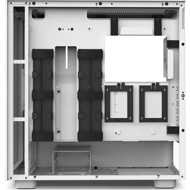 NZXT Boîtier d’ordinateur H7 Flow Blanc mat