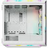 Corsair Boîtier d’ordinateur iCUE 5000T RGB Blanc