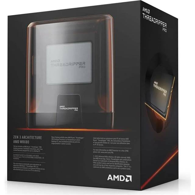 AMD Ryzen Threadripper Pro 5965WX (3,80 GHz / 128 Mo) - en boîte