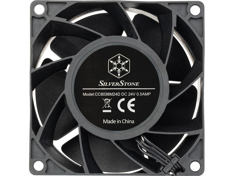 SilverStone PC-Lüfter FHS80X 24V