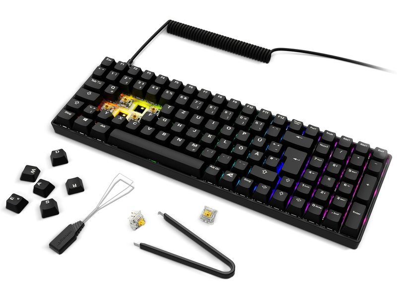 Sharkoon Gaming-Tastatur SKILLER SGK50 S2 PBT