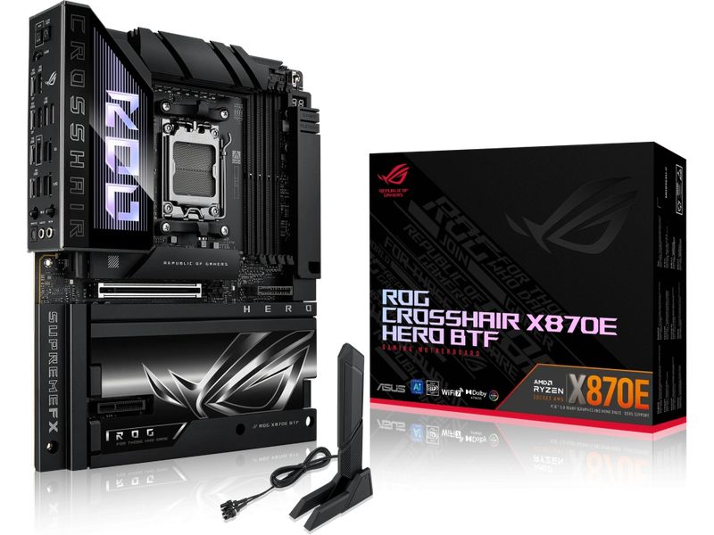 ASUS ROG Mainboard ROG CROSSHAIR X870E HERO BTF