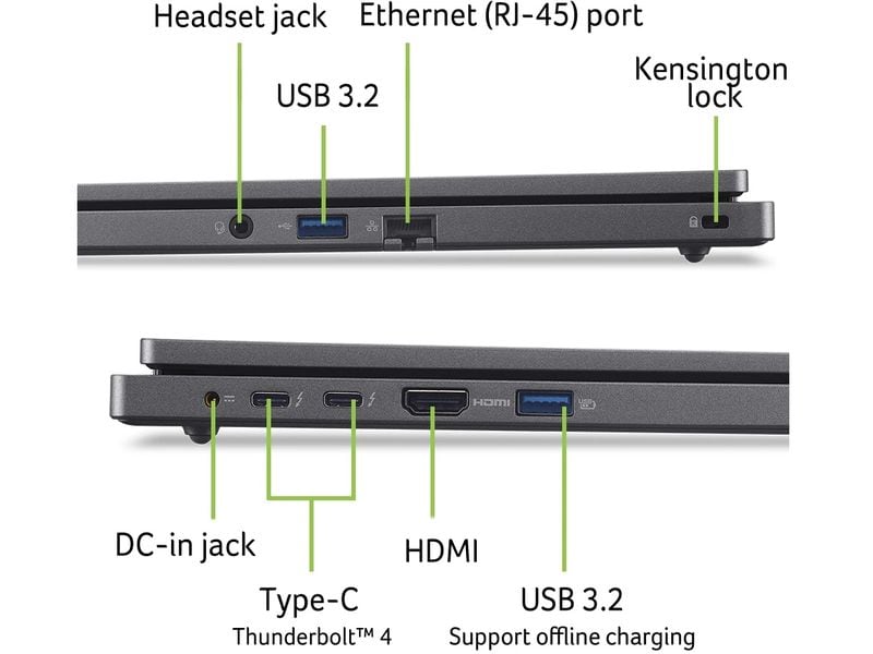 Acer Notebook TravelMate P2 (TMP216-71-G3-TCO-52WY)