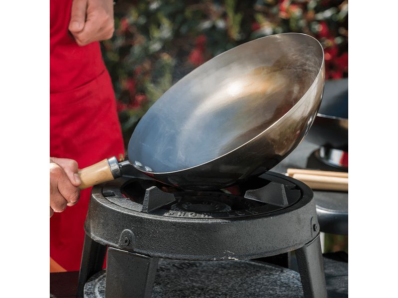 Hot Wok Original 7 kW + Regler & Wok Hochleistungs-Wok-Set