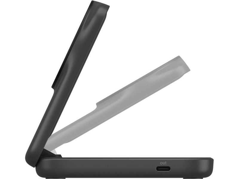 Belkin Wireless Charger UltraCharge 2in1 eckig, Schwarz