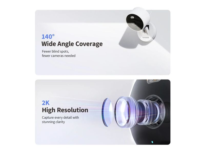 Aqara Netzwerkkamera G100 Weiss, 1 Stück