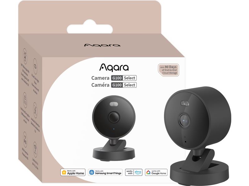 Aqara Netzwerkkamera G100 Schwarz, 1 Stück