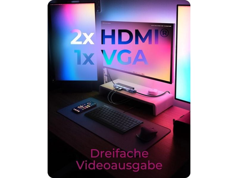 ICY BOX 12-in-1 DockingStation