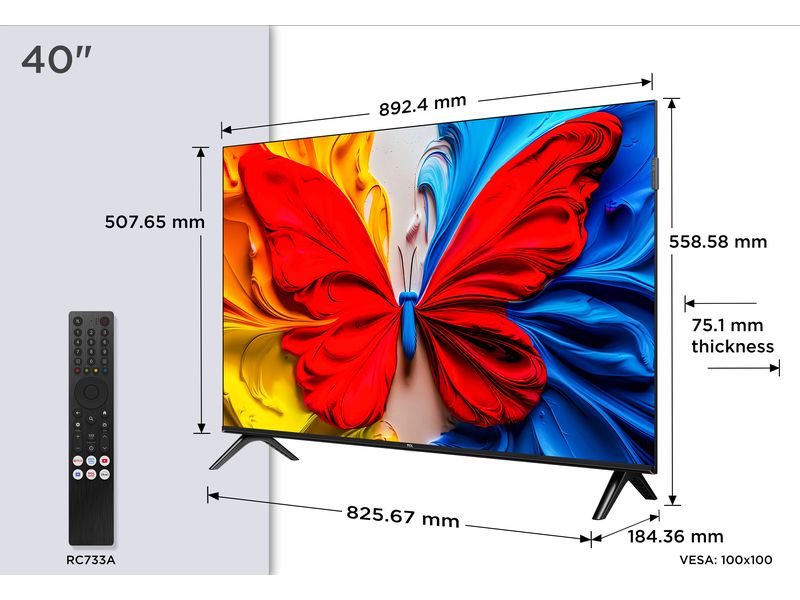 TCL TV 40S5K 40