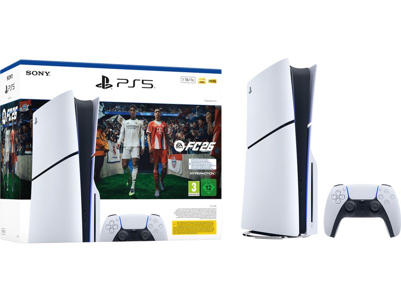 Sony Spielkonsole Playstation 5 Slim 1 TB - EA Sports FC 26