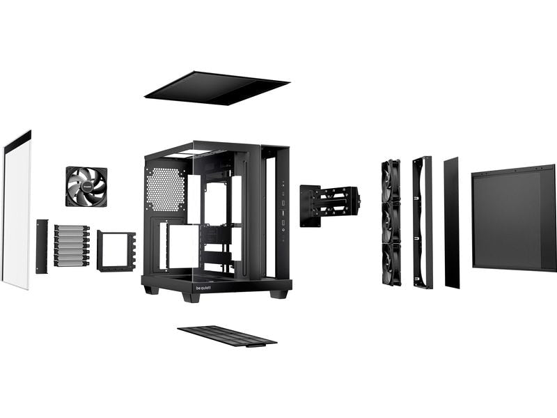 be quiet! PC-Gehäuse Light Base 500 Schwarz