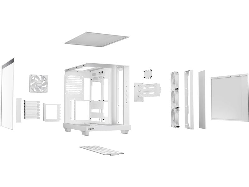 be quiet! PC-Gehäuse Light Base 500 LX Weiss