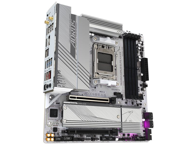 Gigabyte Mainboard B650M A ELITE AX ICE