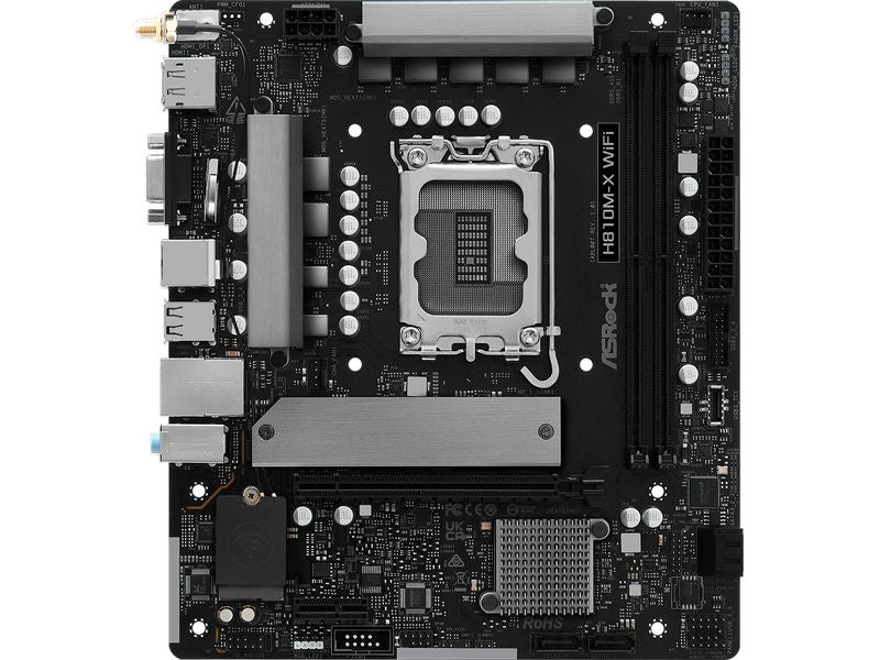 ASRock Mainboard H810M-X WiFi