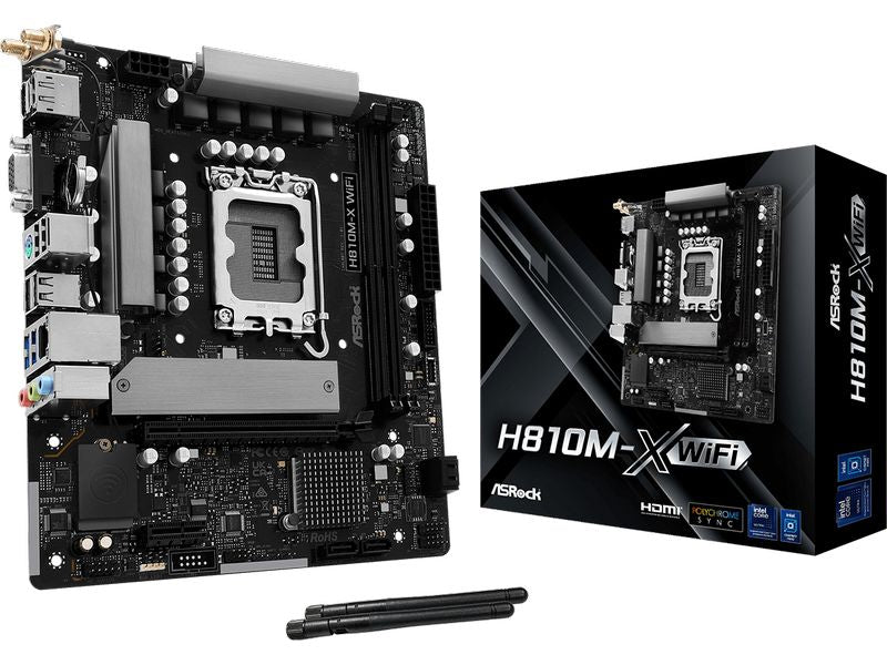 ASRock Mainboard H810M-X WiFi