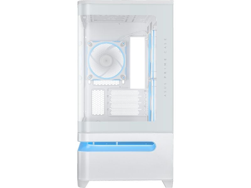 ASUS PC-Gehäuse Prime AP202 TG ARGB Weiss