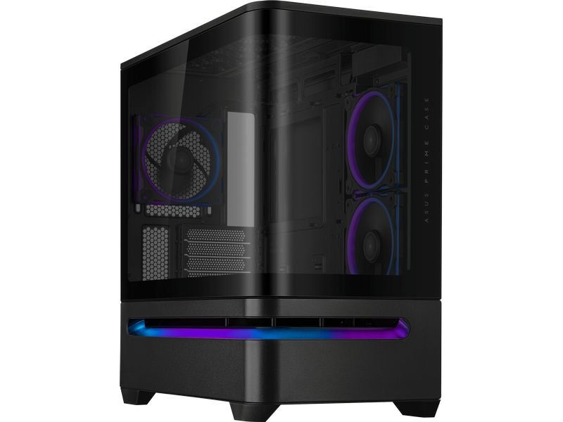 ASUS PC-Gehäuse Prime AP202 TG ARGB Schwarz