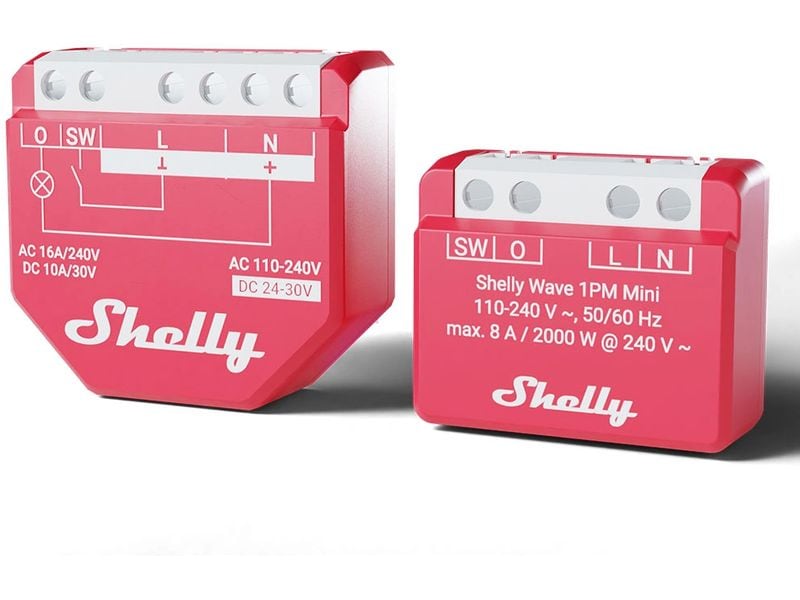 Shelly Schaltaktor Wave 1PM Mini LR