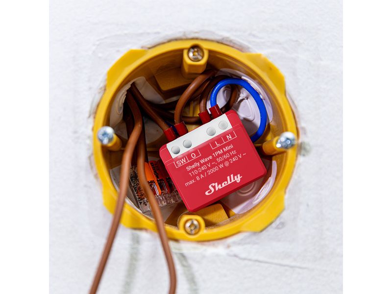 Shelly Schaltaktor Wave 1PM Mini LR