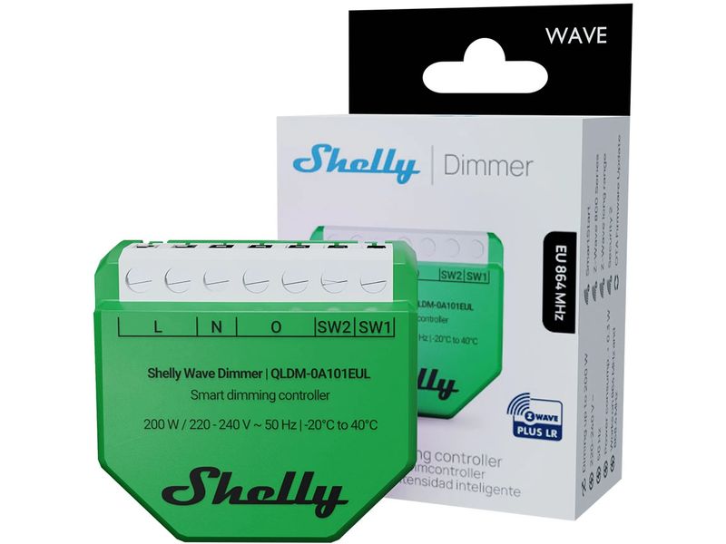 Shelly Schaltaktor Wave Dimmer LR 200W