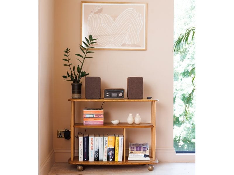 Pure Micro-HiFi Anlage Classic Stereo Mini Walnuss