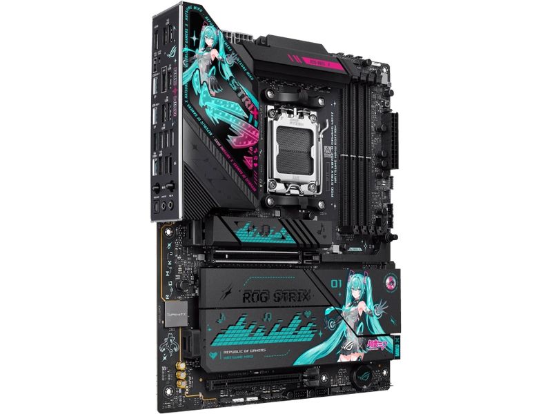 ASUS ROG Mainboard STRIX X870E-H GAMING WIFI7 Hatsune Miku Edition