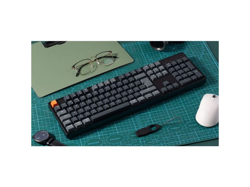 Keychron Gaming-Tastatur K10 QMK Version 2 Brown Switch