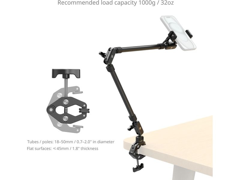 Smallrig Tischstativ Desktop Magic Arm