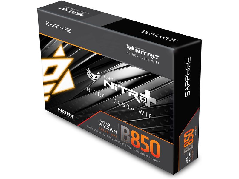 SAPPHIRE Mainboard NITRO+ B850A WIFI 7