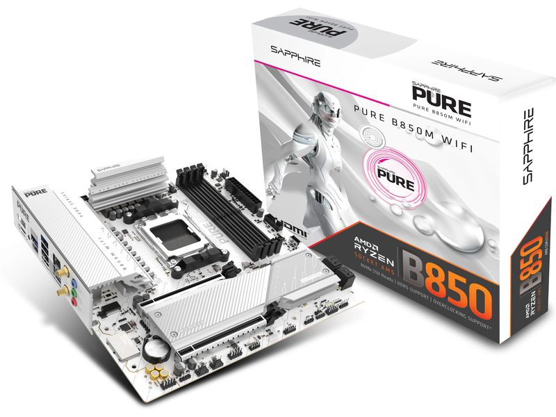 SAPPHIRE Mainboard PURE B850M WIFI