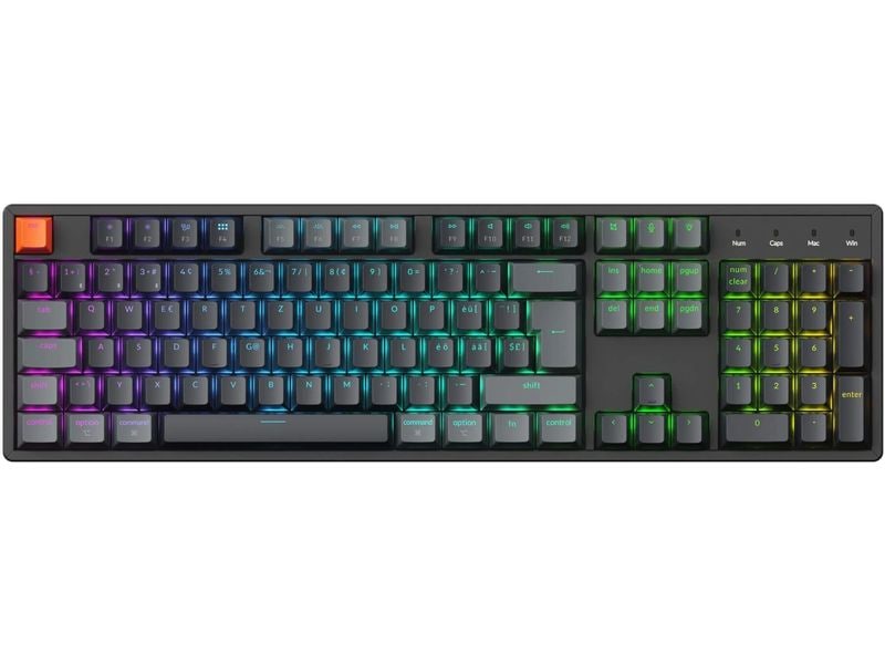 Keychron Gaming-Tastatur K10 QMK Version 2 Brown Switch