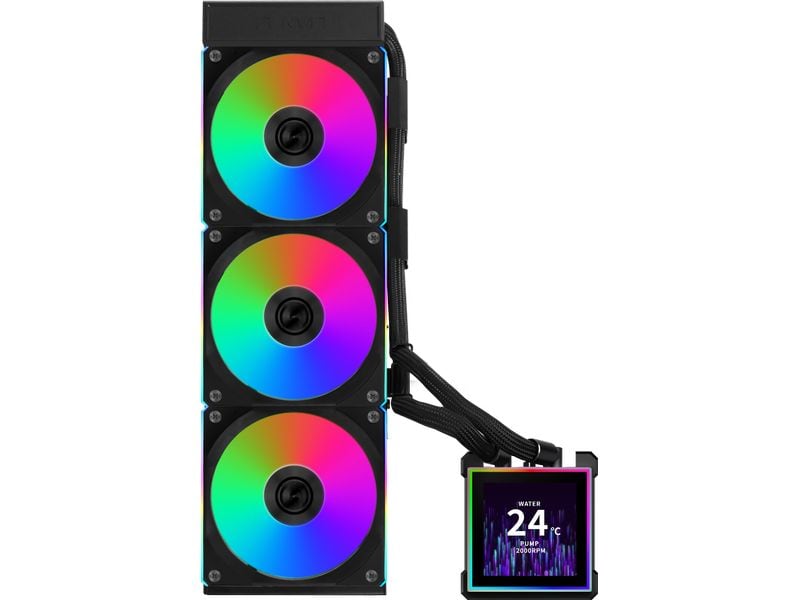 Lian Li HydroShift II LCD-S 360CL AiO RGB, LCD-Display