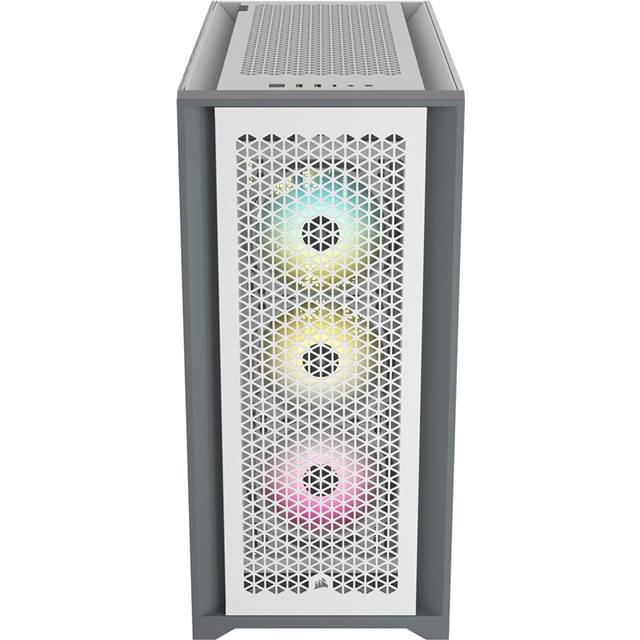 Corsair Boîtier d’ordinateur Midi Tower 5000D Airflow TG Blanc