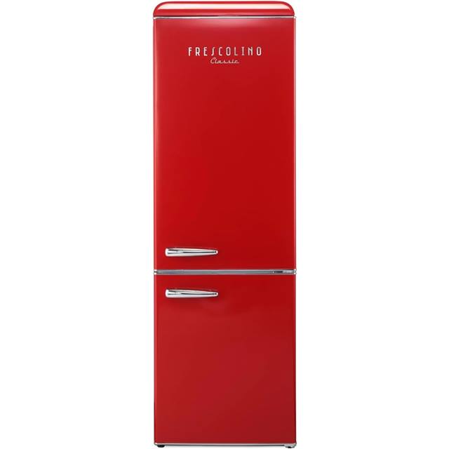 Trisa Réfrigérateur congélateur Frescolino Classic 300 Rouge