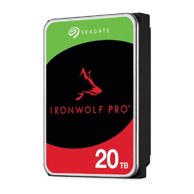 Seagate IronWolf Pro - 20TB - 3.5", SATA, 7.2k, 256MB