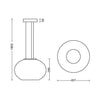 Philips Hue White & Color Ambiance Flourish Pendelleuchte