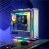 Corsair Boîtier d’ordinateur iCUE 5000T RGB Blanc