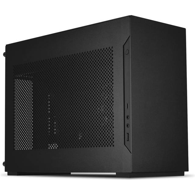 Lian Li A4-H2O X4 Mini-ITX Gehäuse inkl. PCIE4.0 Riserkabel - schwarz