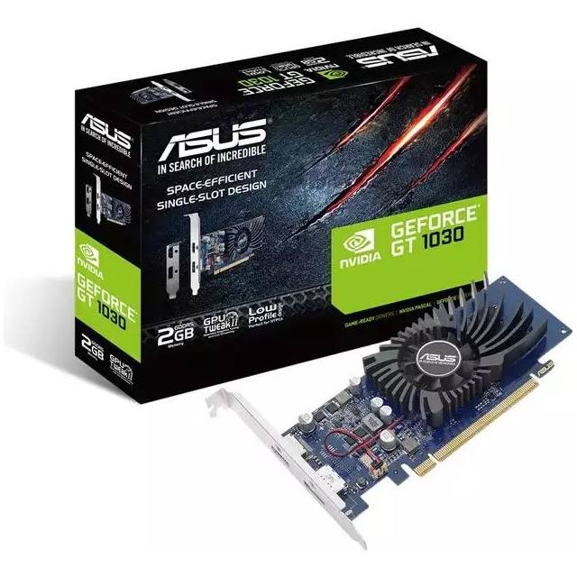 ASUS GeForce GT 1030 Low Profile - 2Go