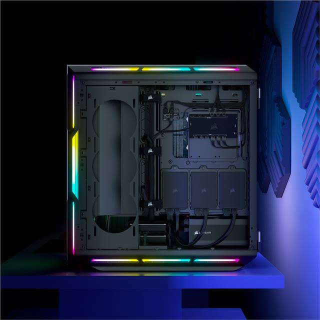 Corsair Boîtier d’ordinateur iCUE 5000T RGB Noir