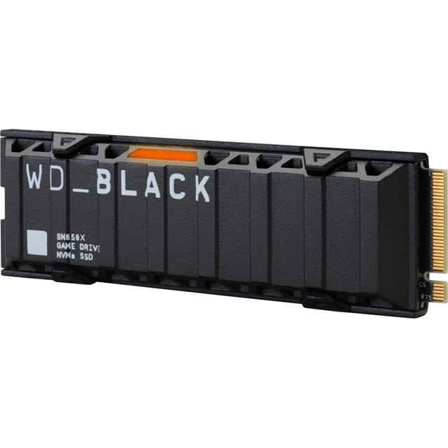 WD Black SSD SN850X Gaming Heatsink M.2 2280 NVMe 1000 GB