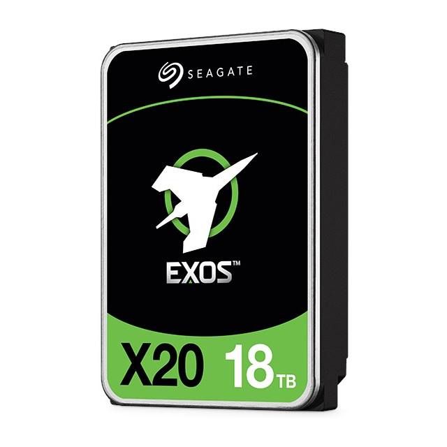 Seagate Disque dur Exos X20 3.5" SATA 18 TB