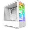 NZXT Boîtier d’ordinateur H5 Elite Blanc mat